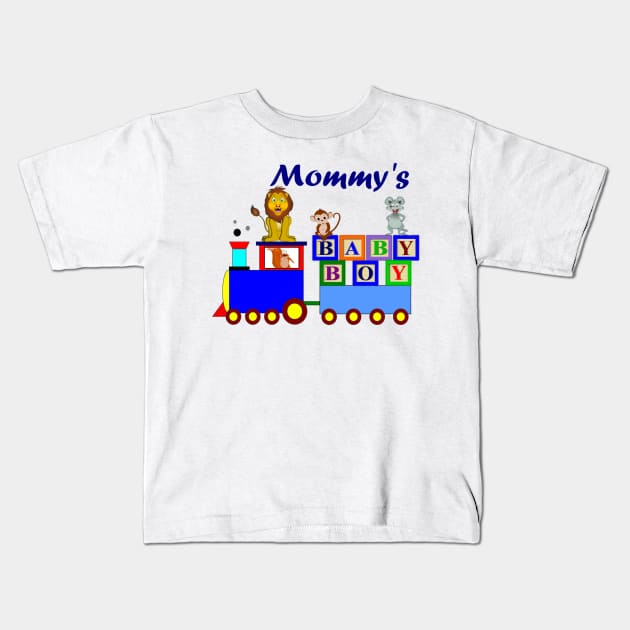 Mommy's Baby Girl Kids T-Shirt by Ruggeri Collection